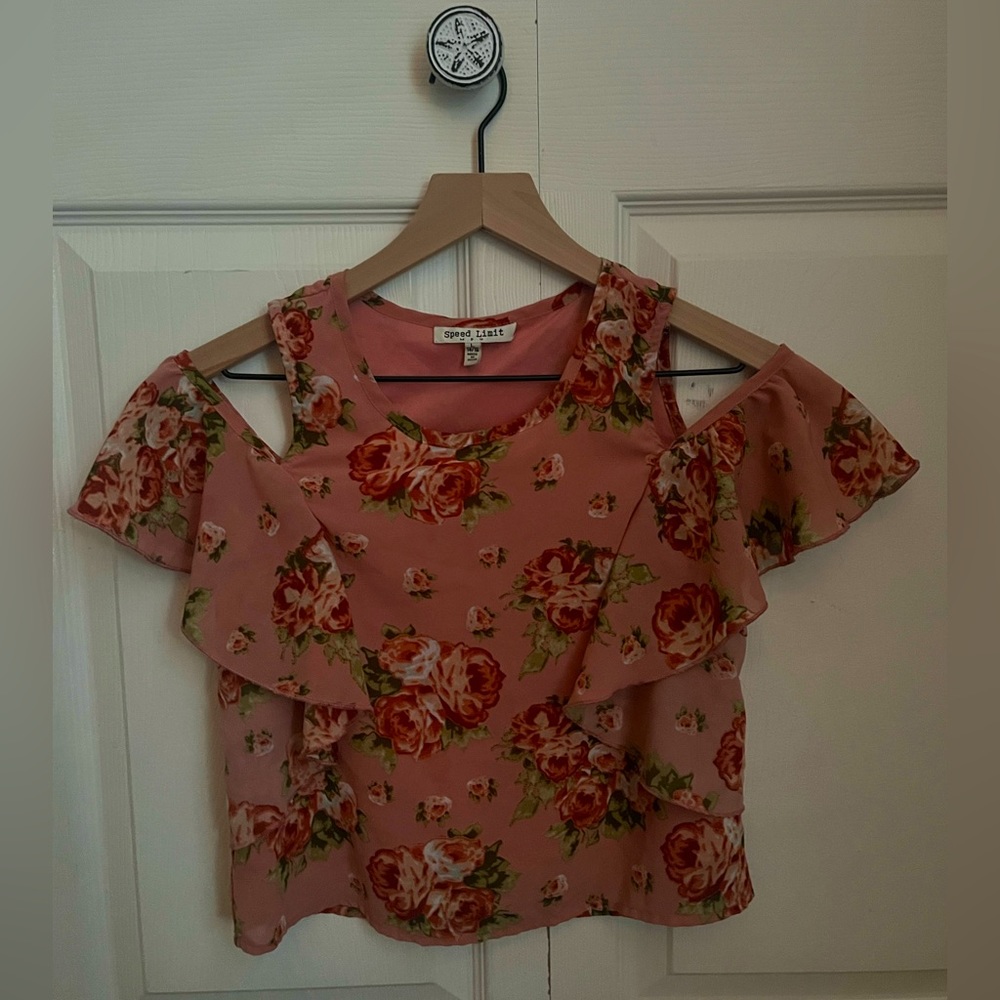 Woman’s floral top